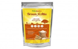 NutroActive Brown-X-Atta, Low Carb High Protein Atta  Pack  850 grams